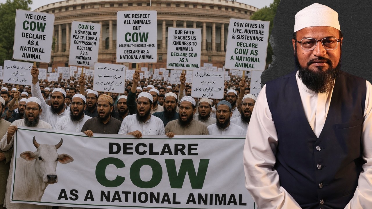 Muslims Demand COW As National Animal? 😱 | RASHID MIFTAHI