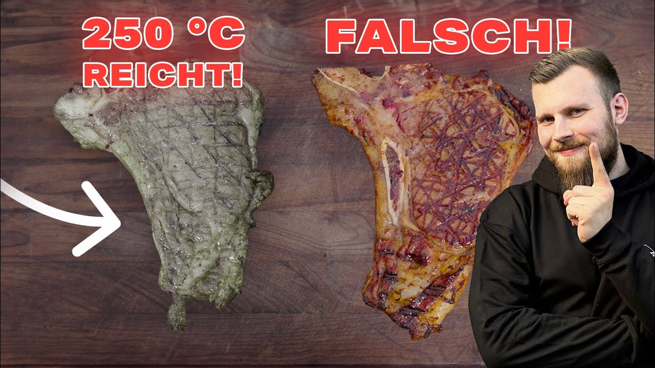 So heiß muss dein Grill werden!