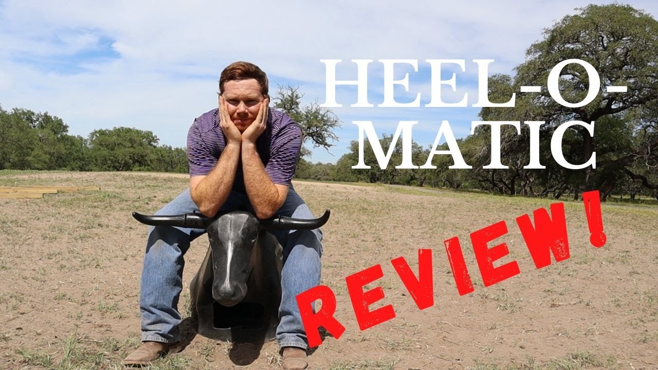 TEAM ROPING Review // Heel-o- Matic Bones Team Roping Dummy!