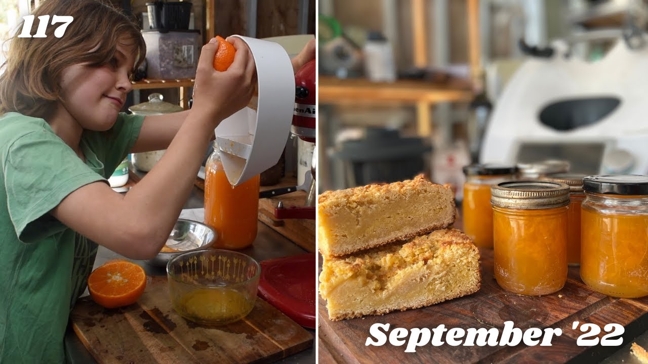 Preserving Eggs and Mandarins | Thermomix TM6 Jam first try | Mandarin Curd | Off Grid Australia 117