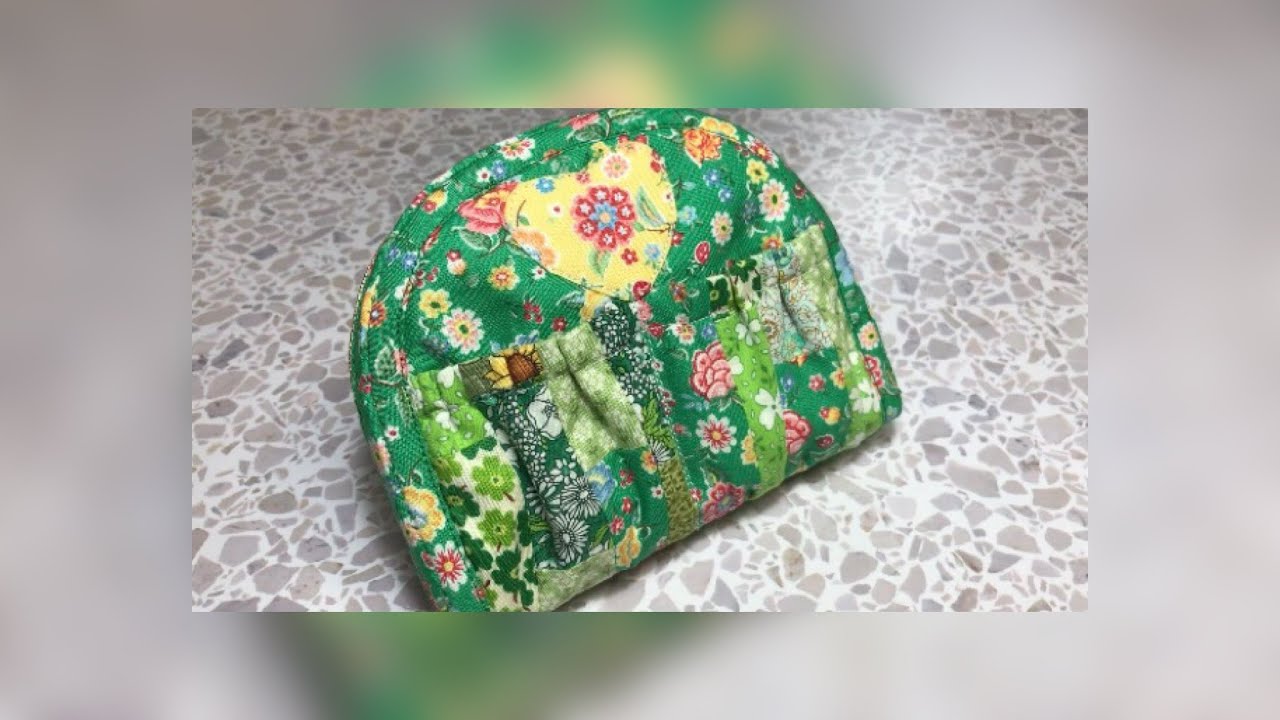 シャーリングポケットのポーチ☘️/Shirring pocket pouch☘️/Bolsa de bolsillo fruncida☘️