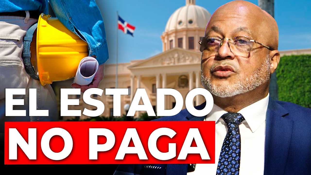 ¡Indignante! 🇩🇴 El abogado Luis Ricardo denuncia que el Estado dominicano no paga a contratistas