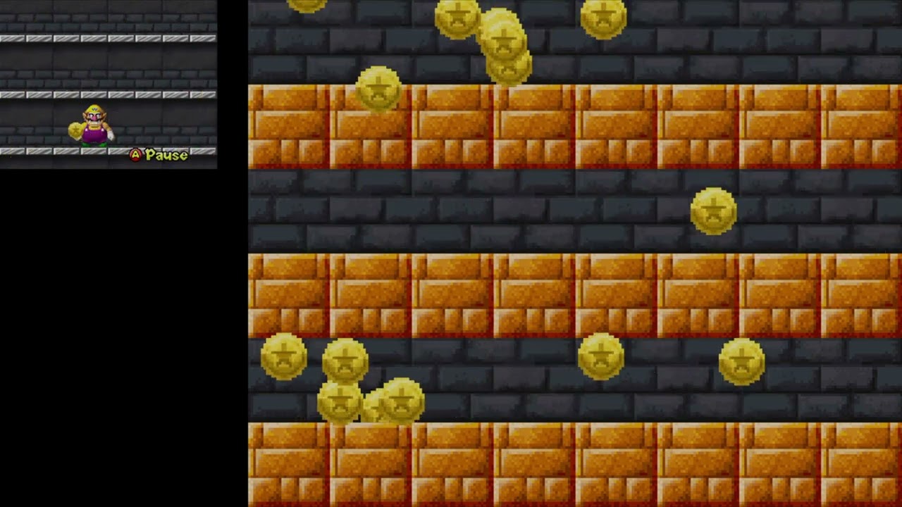 New Super Mario Bros. Minispiele - Münzentration
