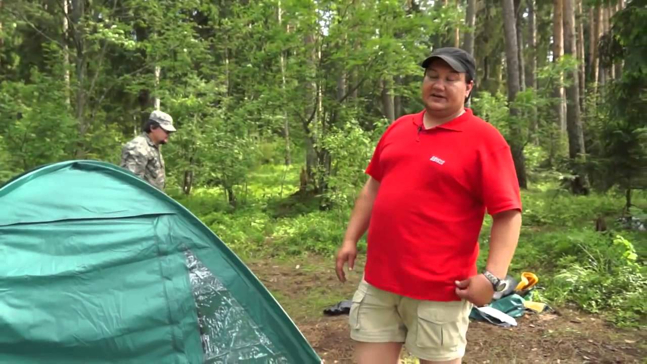 Обзор и установка палатки палатки Greenell  Kerry 4 v.2