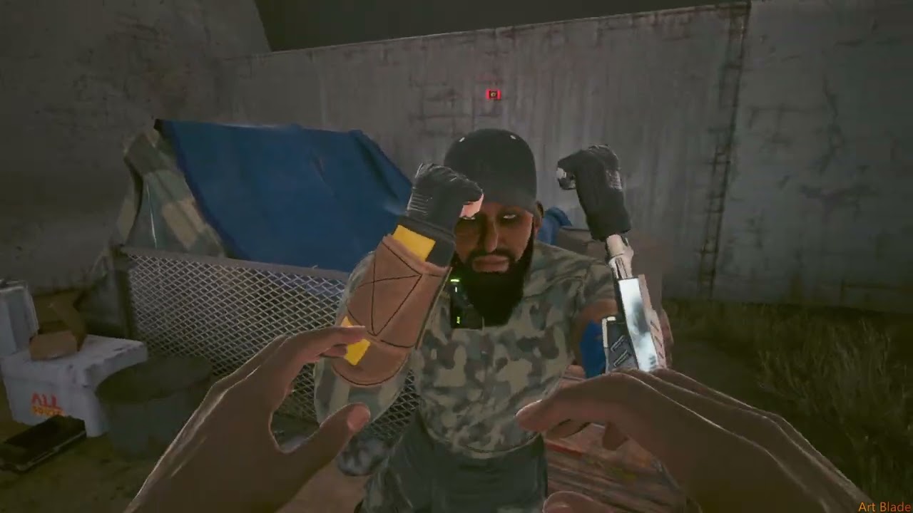 unlocking O'Five Sniper Rifle - Cyberpunk 2077 (no HUD)