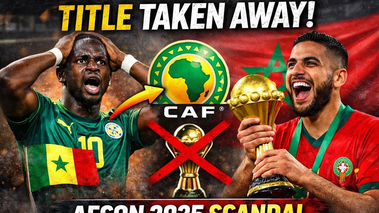 AFCON Scandal: Senegal STRIPPED of Title, Morocco Declared Winners