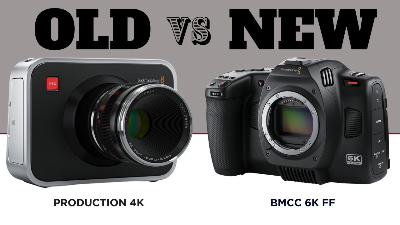 Old vs. New Camera : Blackmagic Production vs. Cinema Camera 6K