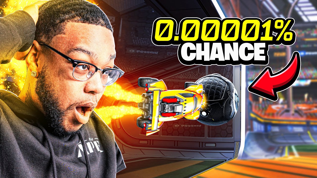 Один из 1 000 000 моментов в Rocket League! #4