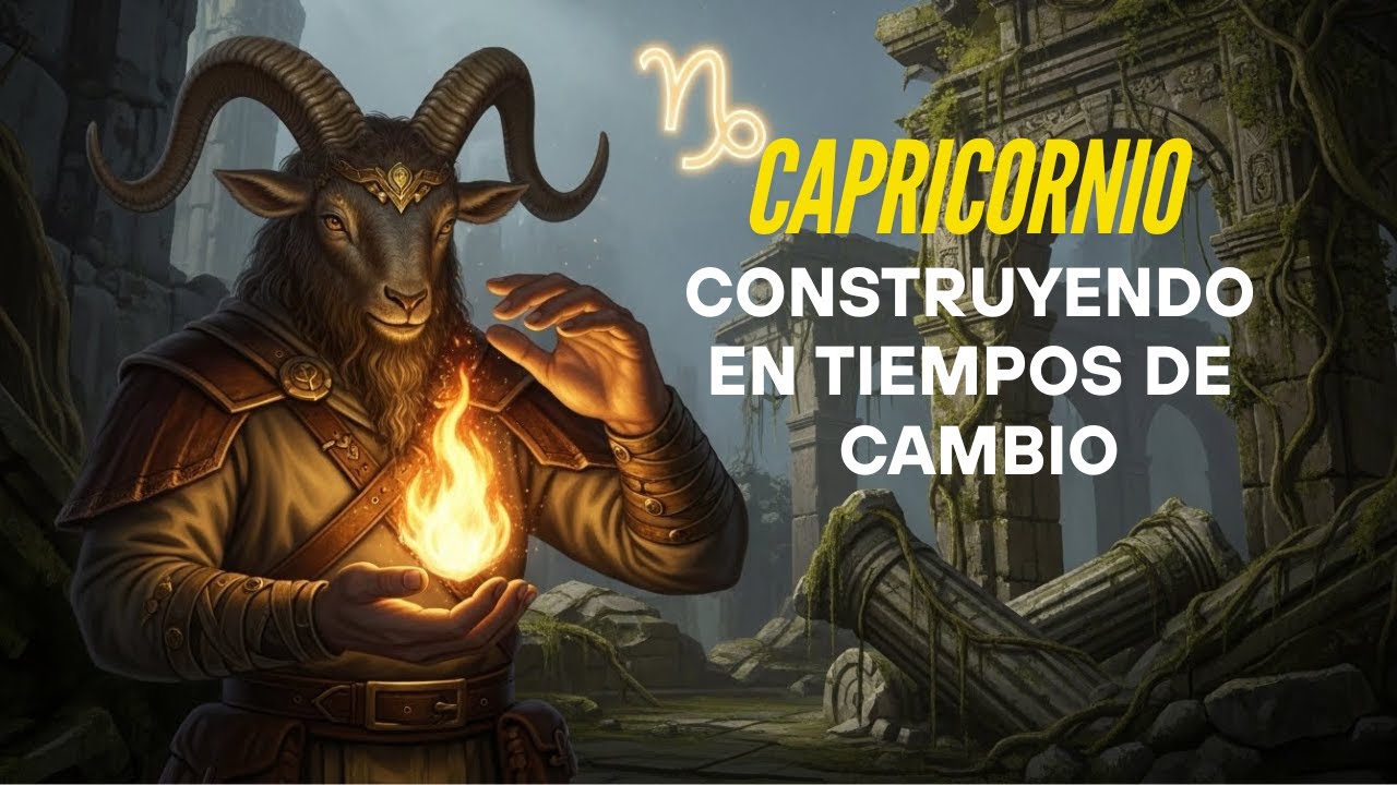 CAPRICORNIO: CONSTRUYENDO ALGO GRANDIOSO EN TIEMPOS DE CAMBIO (ENE 2026)