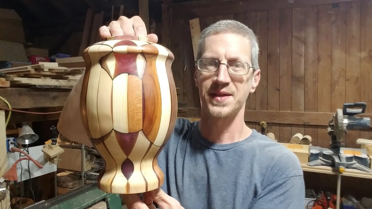 Woodturning A Tambour Door   Using Up Scraps