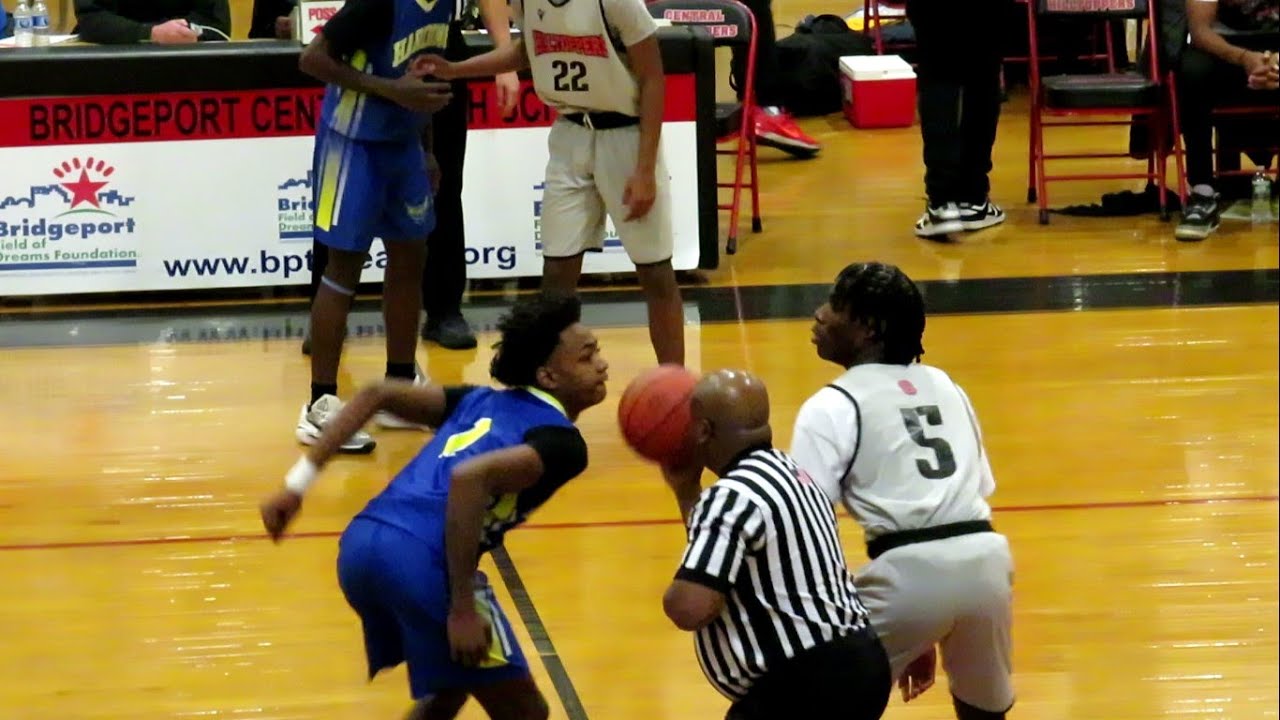 Harding vs Bridgeport Central - High School Varsity Boys Basketball Game - February 15, 2024