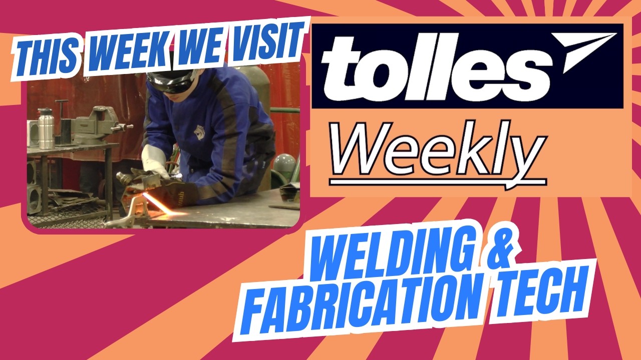 Tolles Weekly: Sparks & Skills – Inside the Welding Lab!
