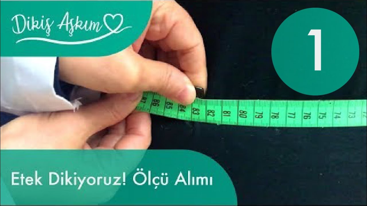 Etek Ölçüsü Alımı - Etek Nasıl Dikilir? - Dikiş Öğreniyorum - Dikiş Aşkım