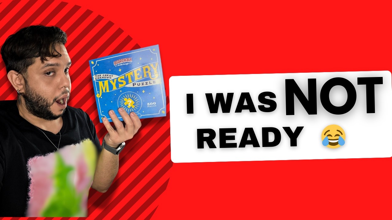 I Did a Mystery Puzzle… and I Was NOT Ready for the Reveal 😂