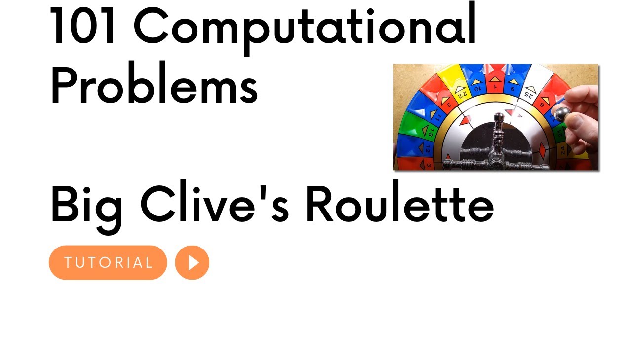 101 Computational Problems - Bonus Edition (Big Clive's Roulette)