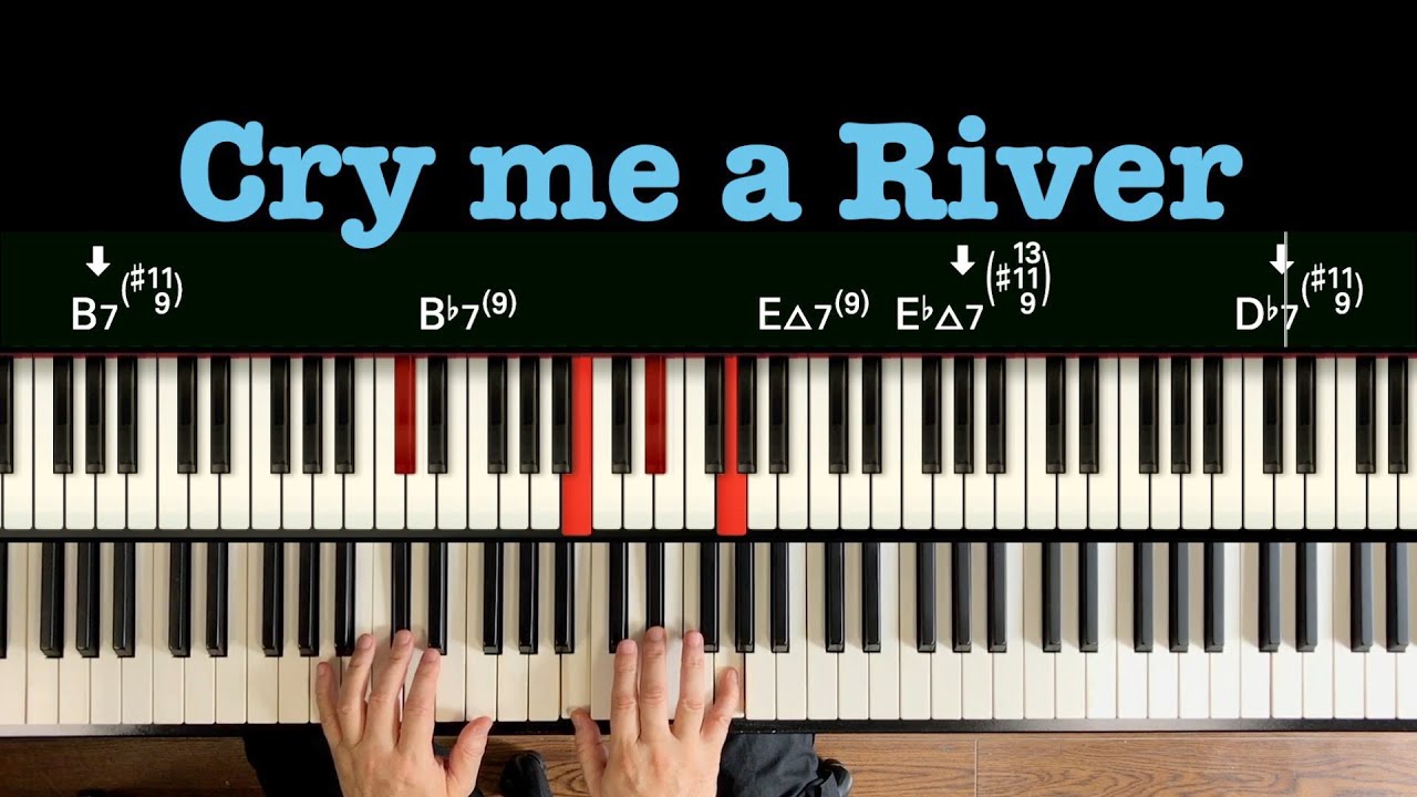 Want to make it more jazzy? Try more #11th chords -Cry me a River-