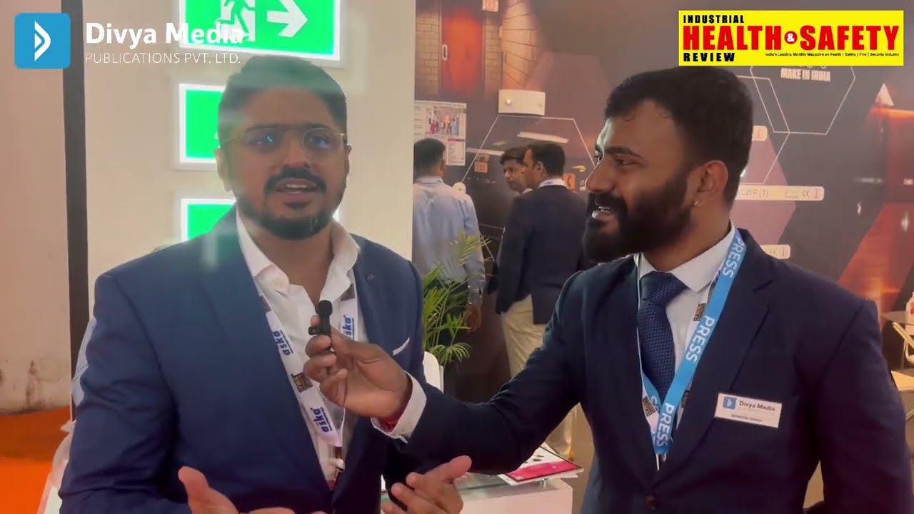 Mr. VARUN JOSHI - DIRECTOR , PROLITE AUTOGLO LIMITED AT FIRE INDIA 2022, GANDHINAGAR, GUJARAT