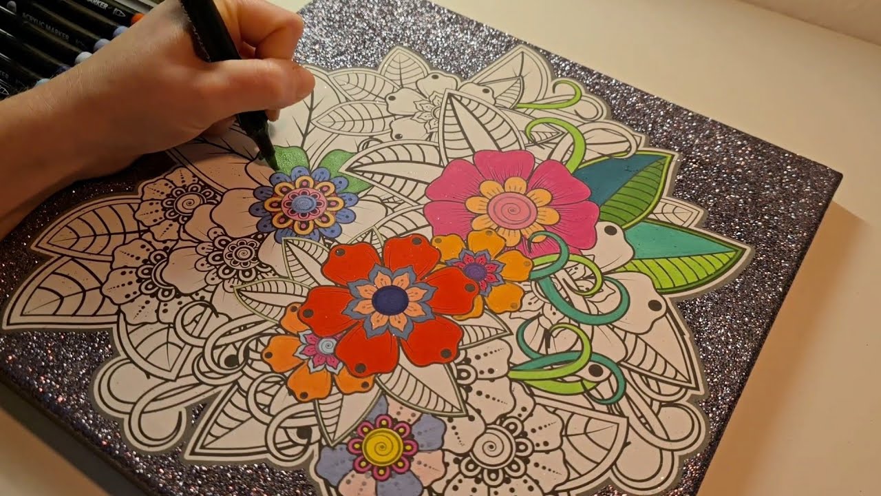 Gentle Movements | Coloring | ASMR | part 2 