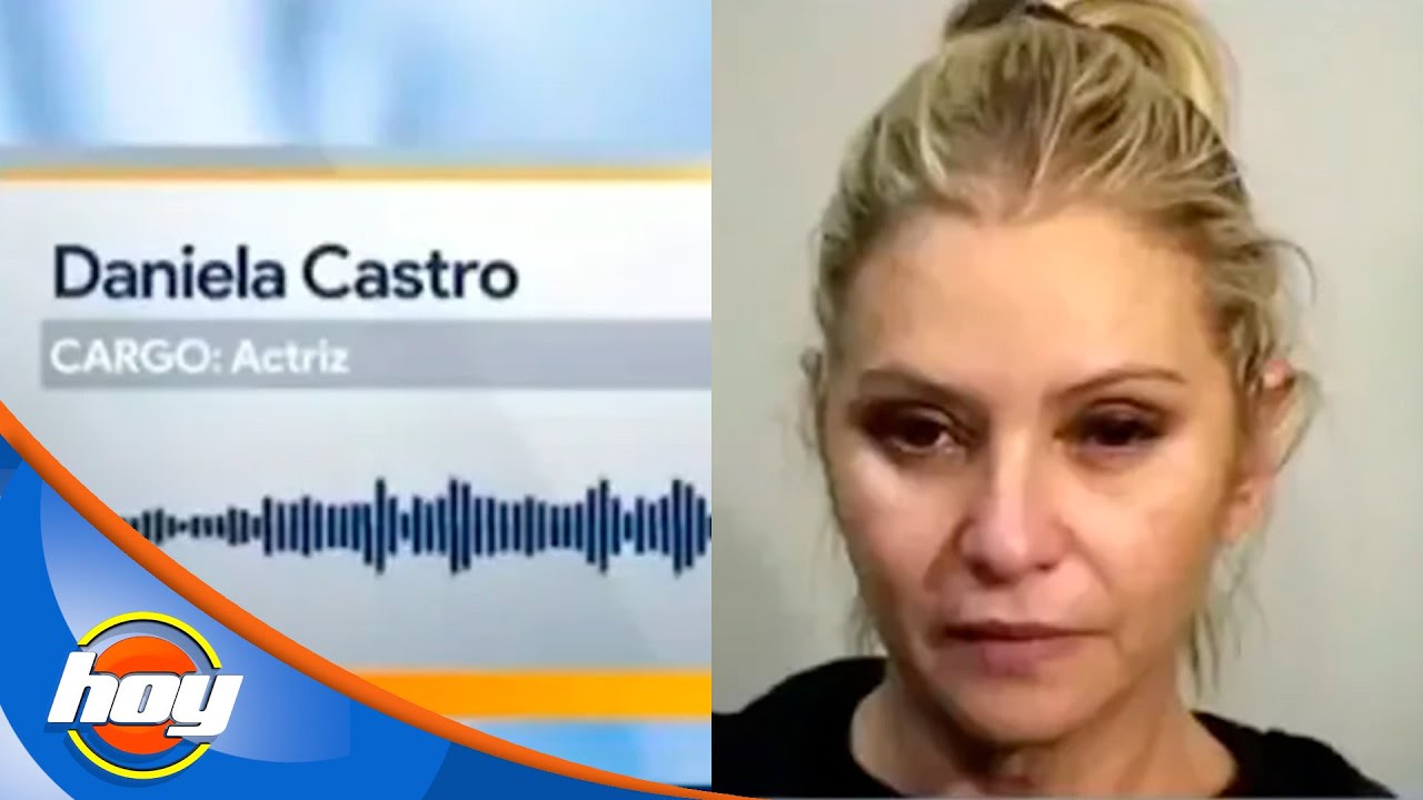 Primeras declaraciones de Daniela Castro tras ser acusada de robo | Hoy
