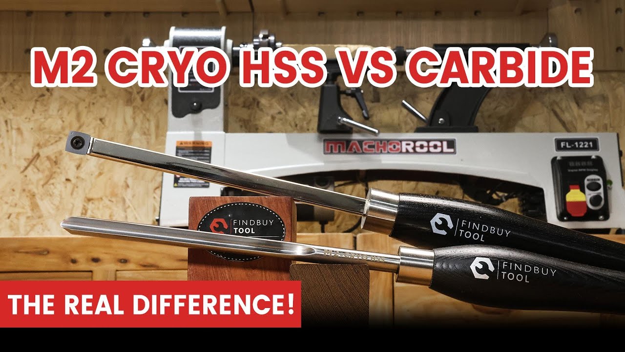 HSS vs Carbide Woodturning Tools | Which Should You Choose?