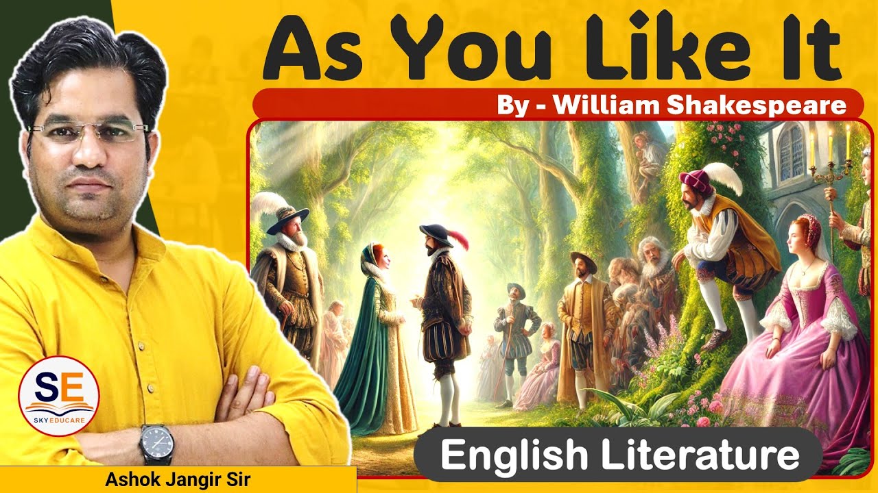 As You Like It Shakespeare, RPSC 1st Grade English Literature, Summary In Hindi, #asyoulikeit