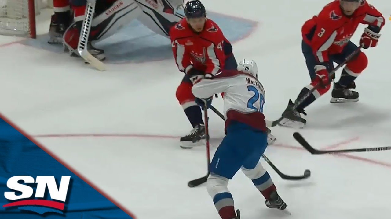 Nathan MacKinnon Shakes Defender With Elite Stickhandling, Finishes Top Shelf