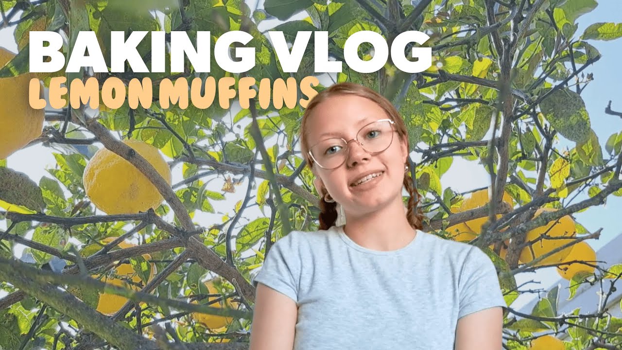 MUFFINS backen mit ZITRONEN aus EIGENEM GARTEN 🇳🇿 Auslandsjahr Neuseeland