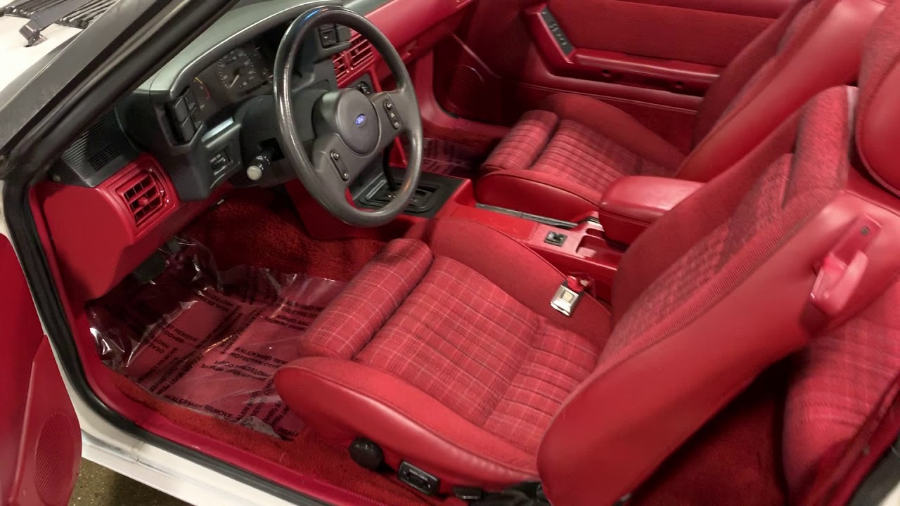 1989 Ford Mustang LX 5.0 Convertible