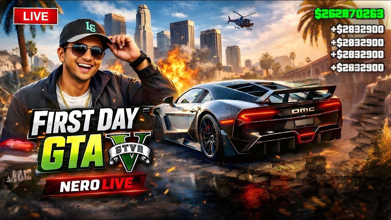 GTA V ONLINE ⚡ RTX 50 SERIES ULTRA GRAPHICS [HINDI]