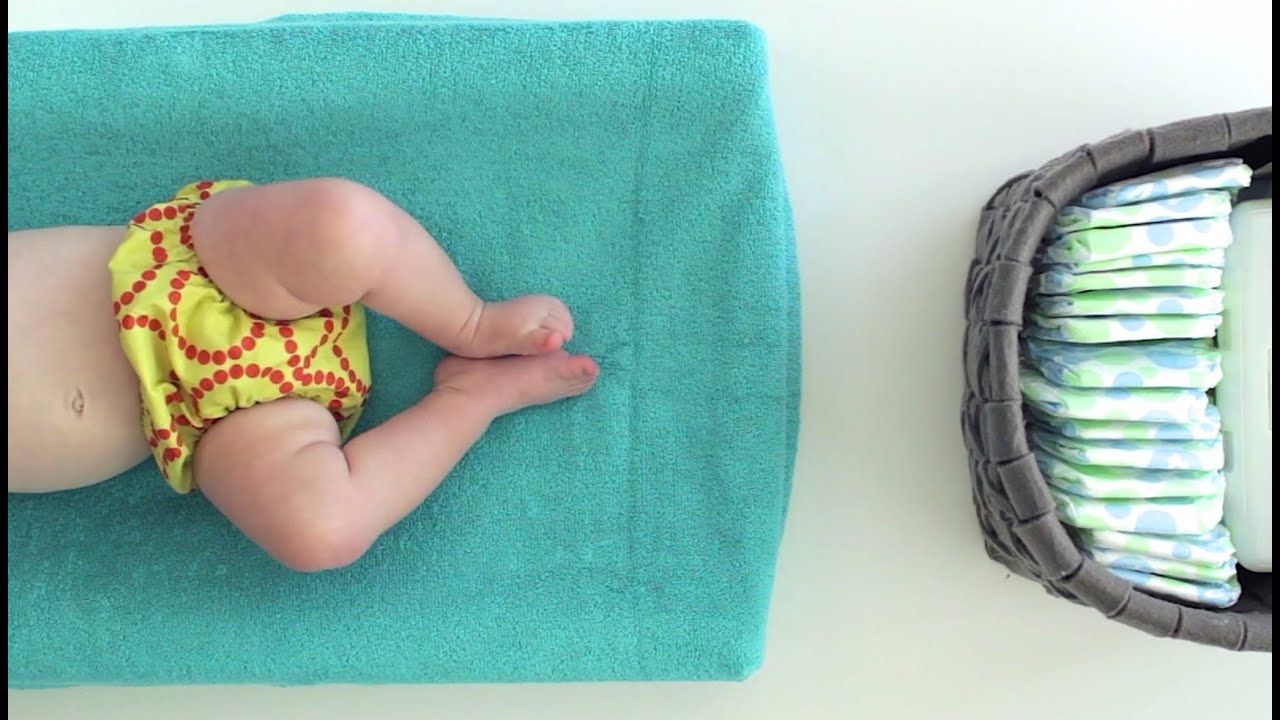 How to make a Changing Pad Cover from a Towel