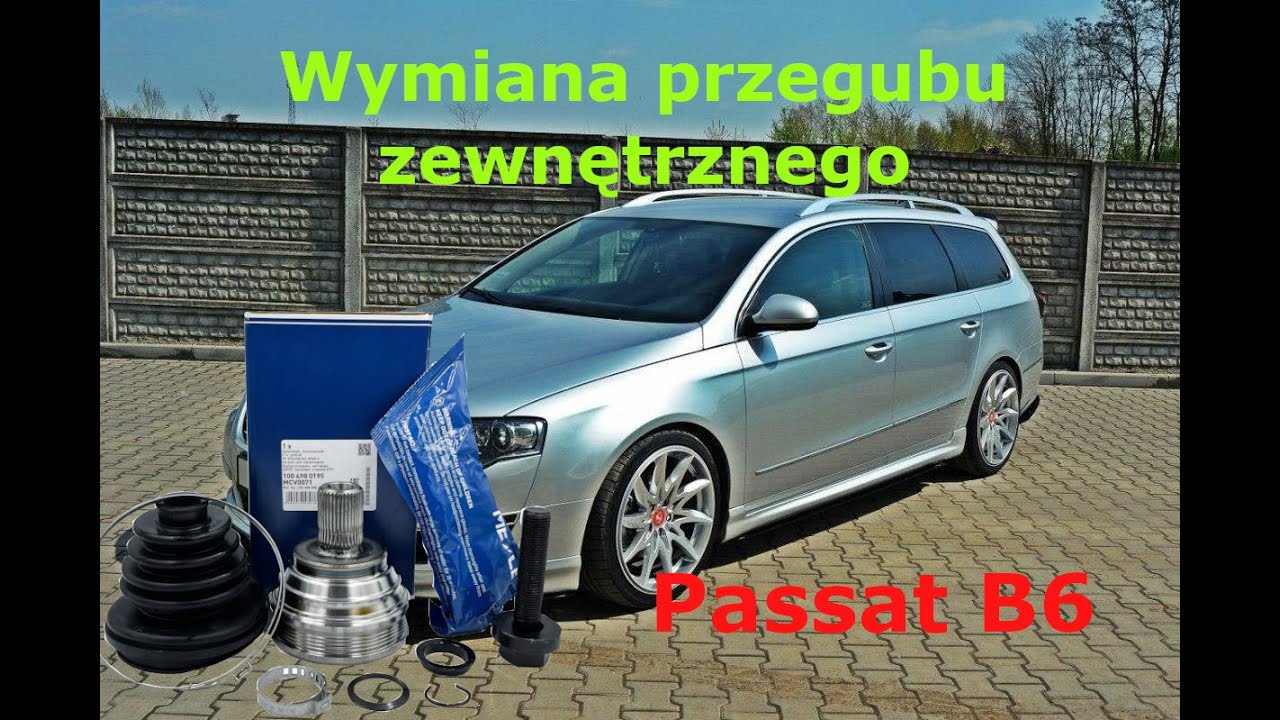 Wymiana przegubu zewnętrznego w Passacie B6