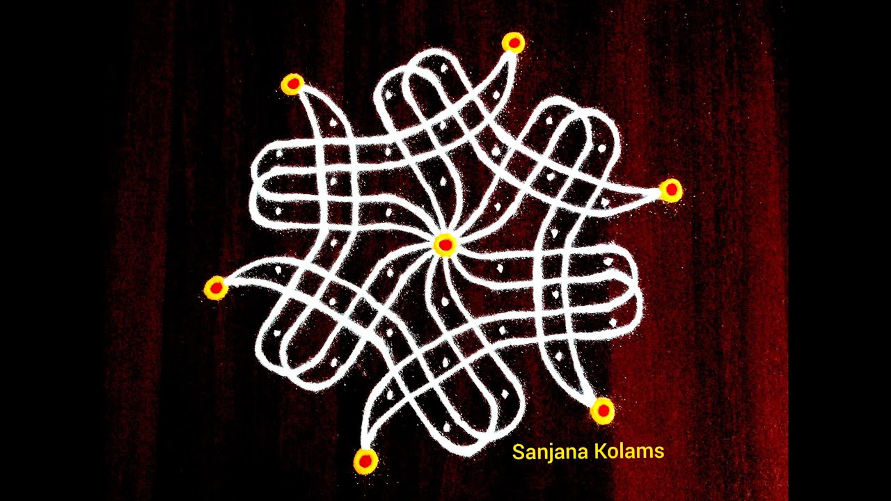 2500. Aavani Madha Special Easy and Beautiful KambiKolam// LatestMuggu// FridayRangoli//PandagaMuggu