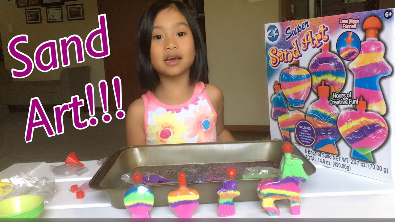 Super Fun Sand Art Project Activity for Kids