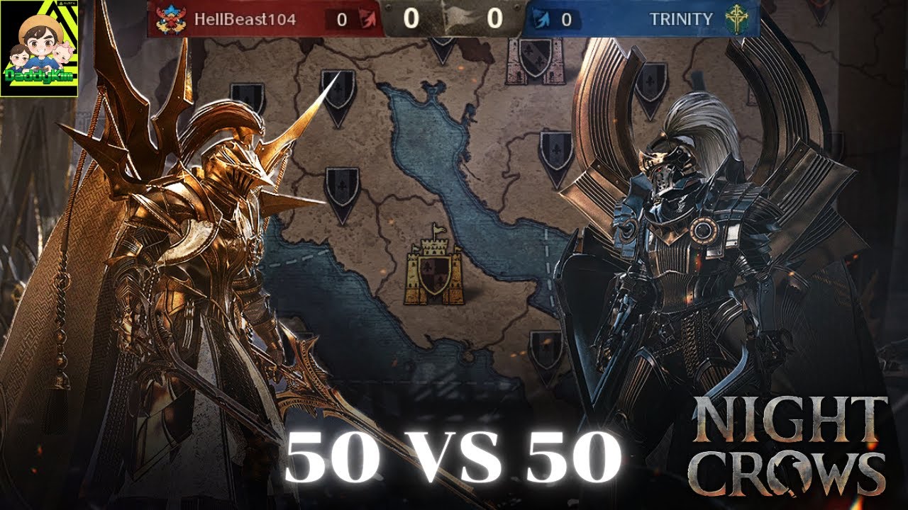 Night Crows: สงครามครูเสด 50vs50 นัดล้างตา! วอนี้สำคัญมาก! (Crusade War)