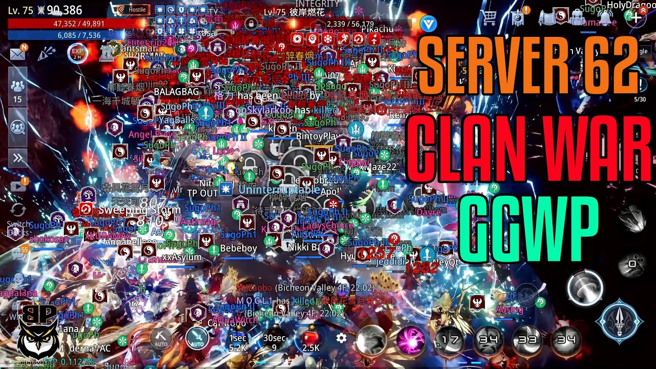 Server62 Clan War GGWP (SugoPH) Mir4