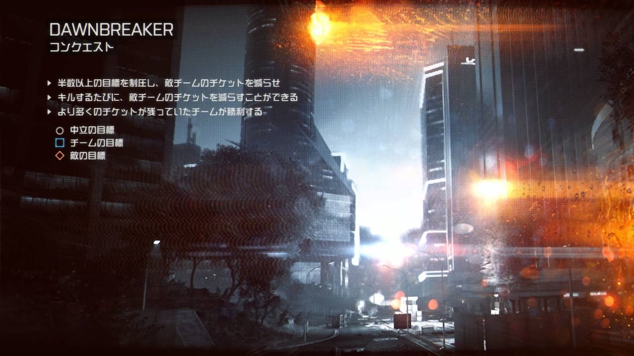 Dawnbreaker Loading Screen Music　【Battlefield 4】