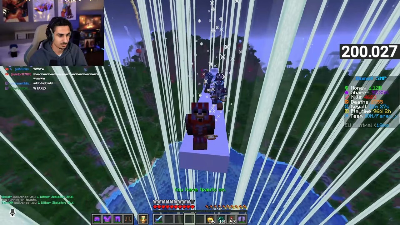 LIVE | $20 BILLION Lootdrop at 200.000 Subscribers! | Donut SMP