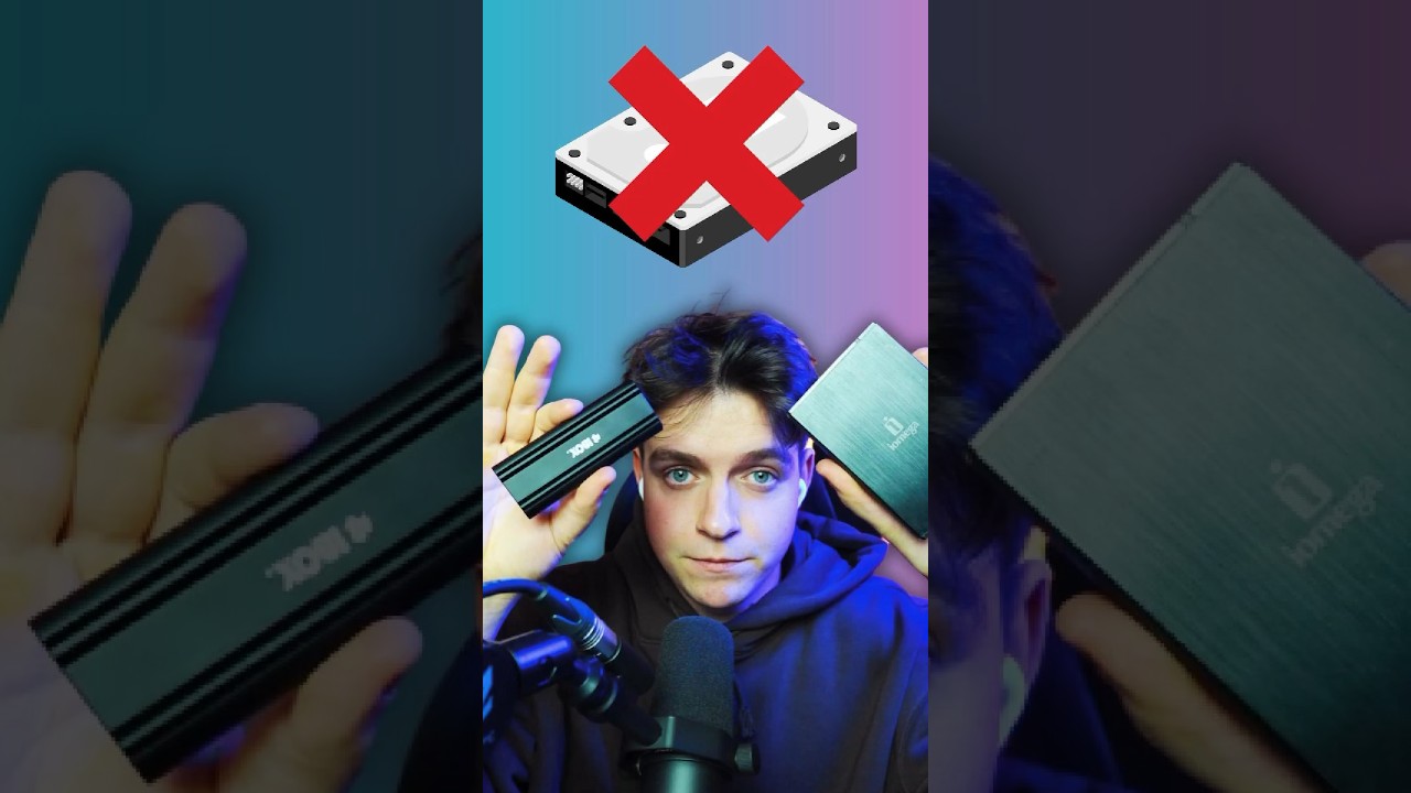 NIE KUPUJ gotowego dysku zewnętrznego... ZR&Oacute;B SW&Oacute;J WŁASNY 💾 #shorts