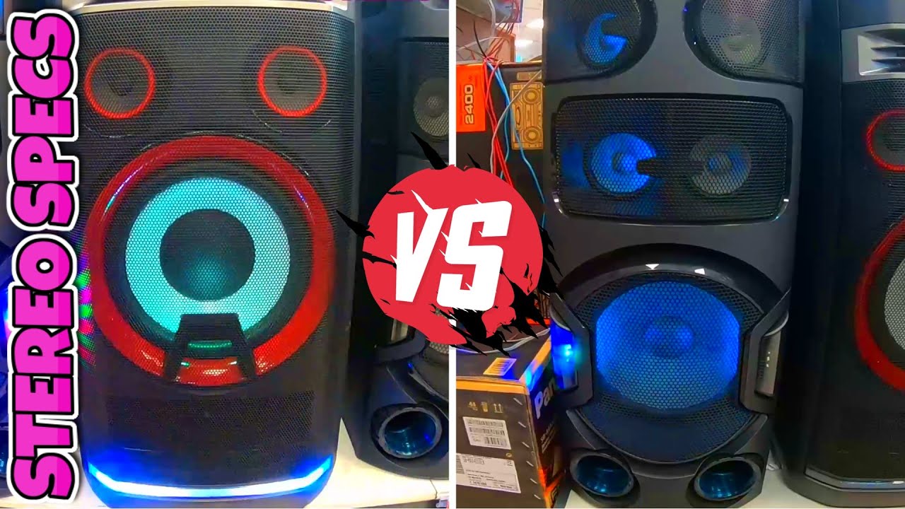 Lg XBOOM OK 99 vs Sony MHC V82D High Power and Deep Bass | Comparison | 2020 New Review