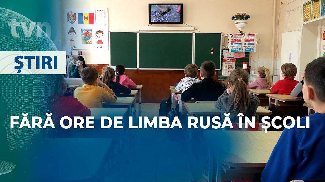 FĂRĂ ORE DE LIMBA RUSĂ ÎN ȘCOLI