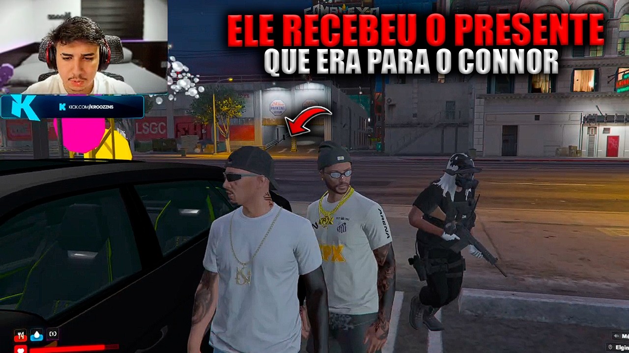 ELE RECEBEU O PRESENTE QUE ERA PARA O CONNOR