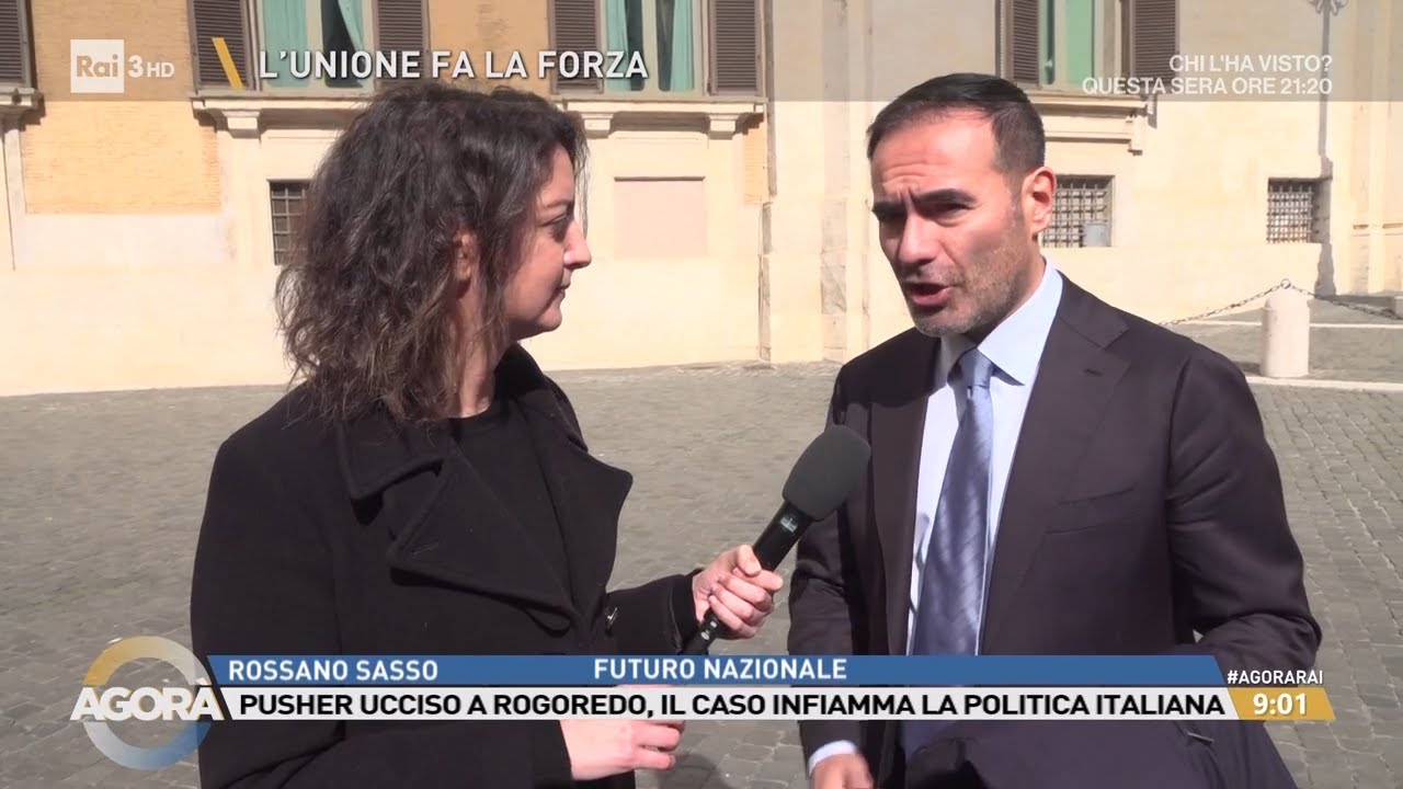 Omicidio Rogoredo, il caso infiamma la politica italiana - Agorà 25/02/2026