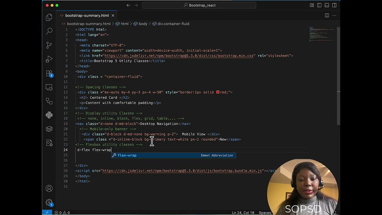 Stop Writing CSS! Master Bootstrap 5 Utility Classes – Part 1
