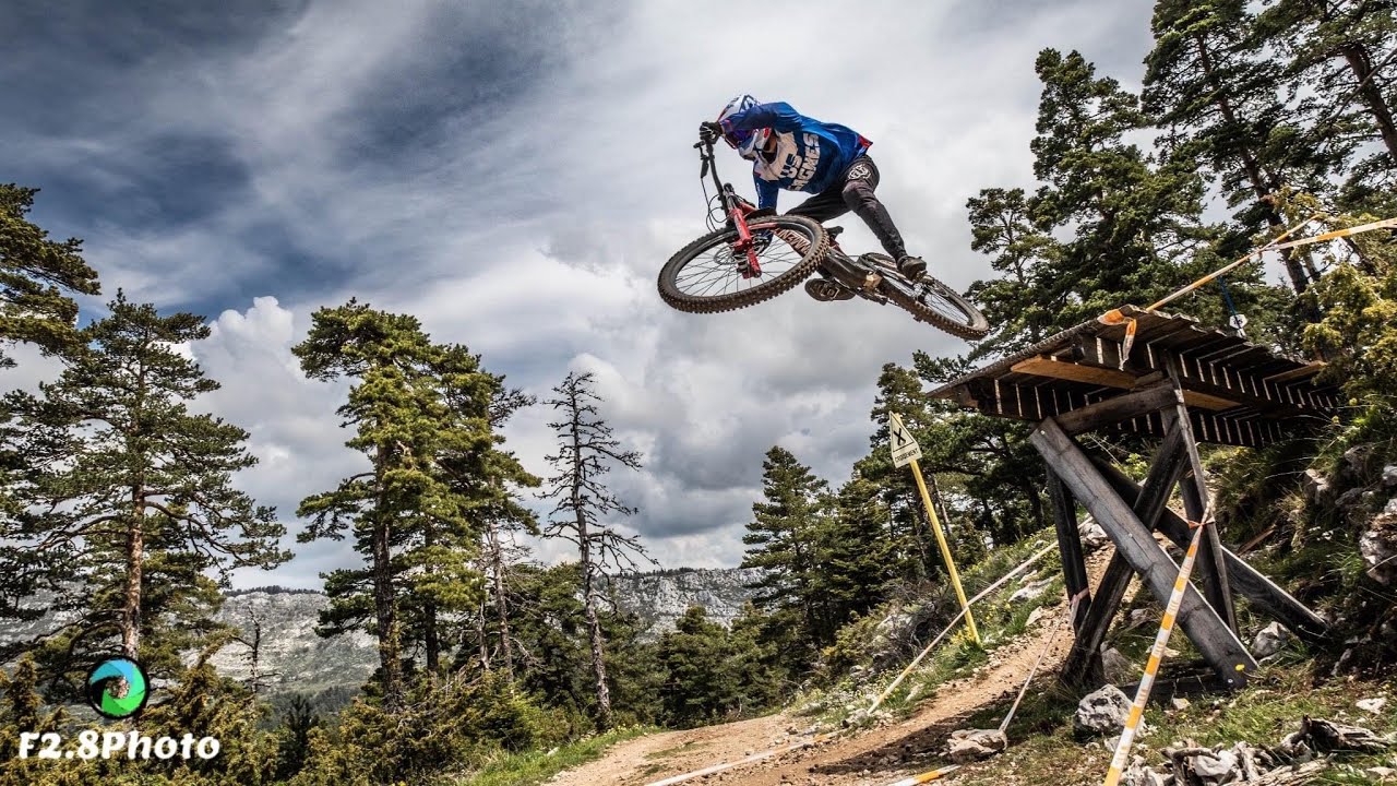 Course VTT DH La Moulière 2022