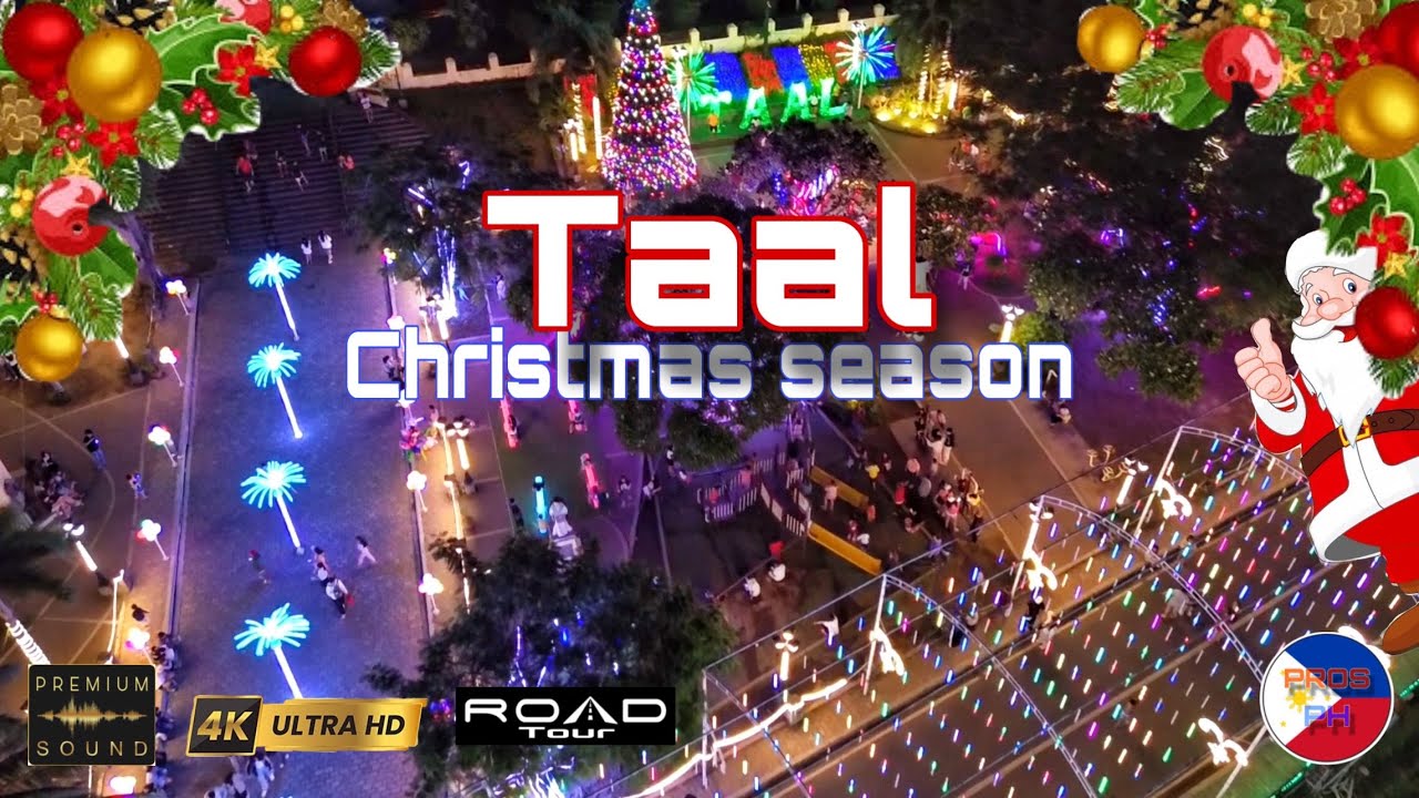 TAAL BATANGAS CHRISTMAS LIGHTS / Pailaw sa Taal New Year salubong food park