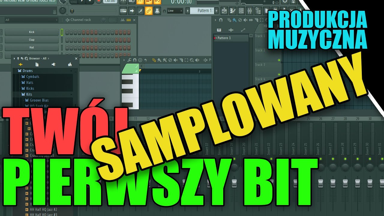 Jak zrobić SAMPLOWANY BIT w FL Studio 20? | Bit od podstaw