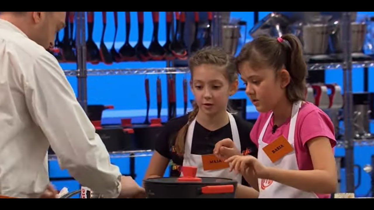 Maja podczas konkurencji, pomogła innej uczestniczce [MasterChef Junior]