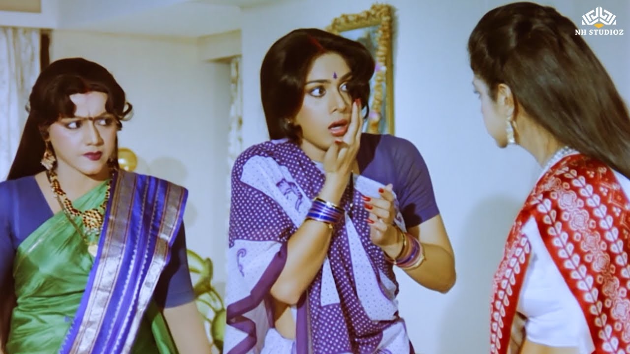बड़ी बहु ने छोटी बहु पर उठाया हाथ | Bade Ghar Ki Beti (Part 4) | Meenakshi Seshadri, Rishi Kapoor