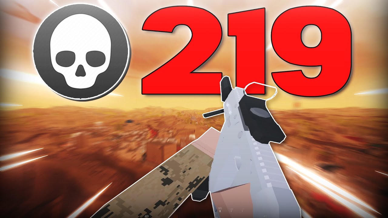 What dropping 219 kills on SANDYSUNSET looks like in BATTLEBIT REMASTERED
