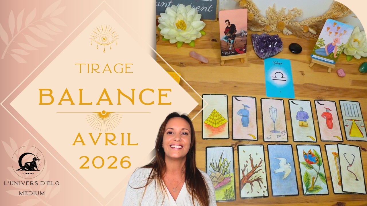 ♎ Balance - Avril 2026 - Tel un diamant, une NOUVELLE facette se révèle !